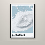 Akrafjall – Ljóst, blár