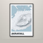 Akrafjall – Ljóst, rauður