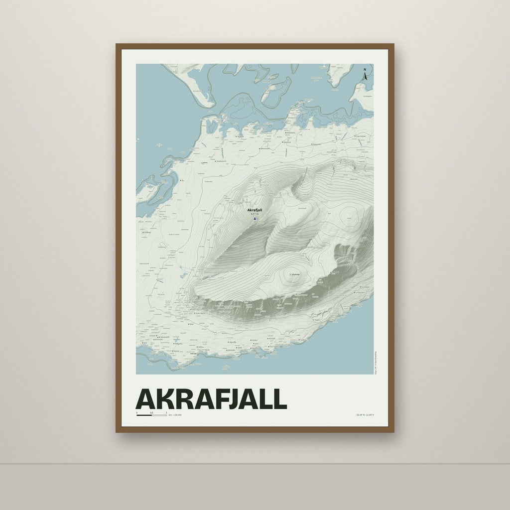 Akrafjall – Mosi, lúpínufjólublár