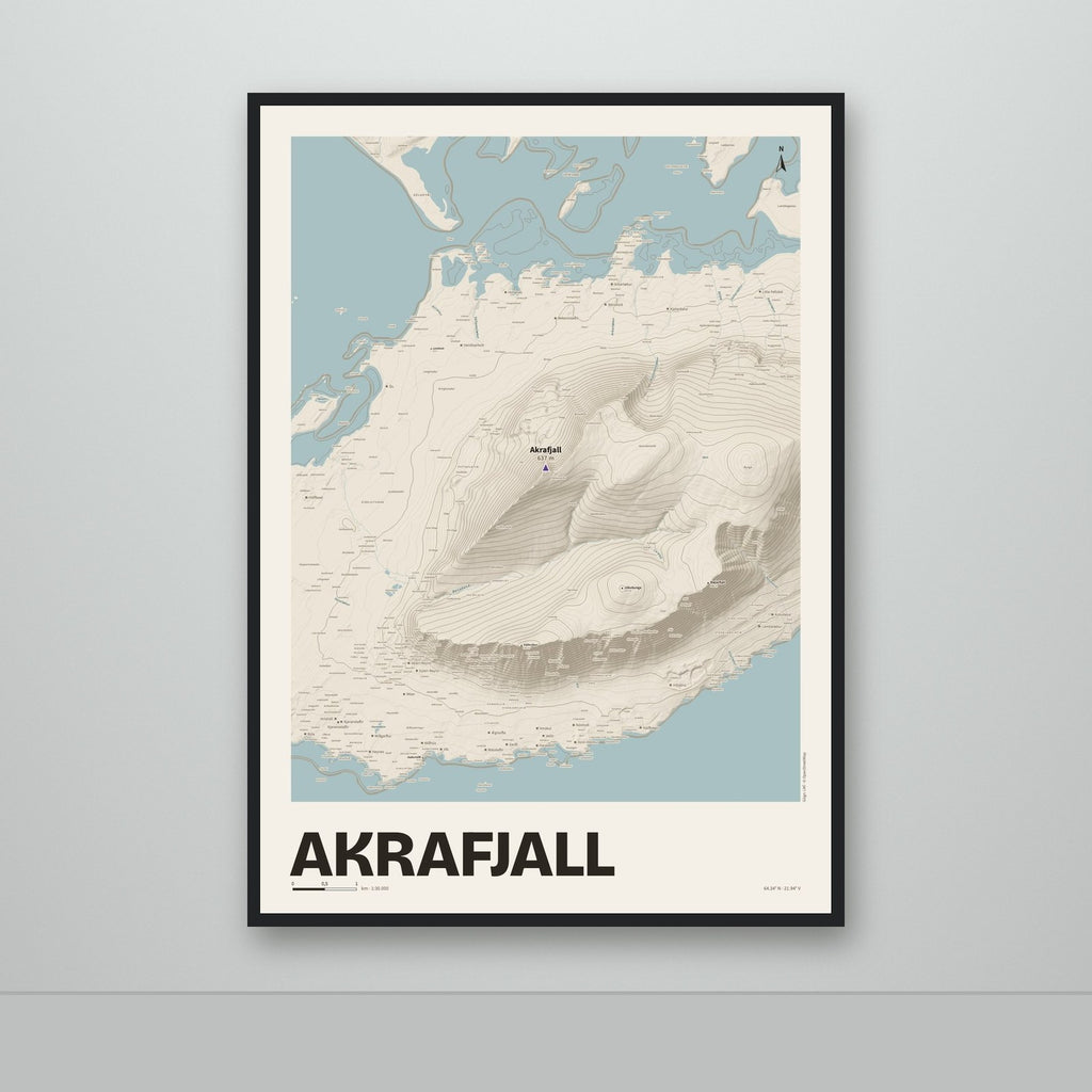 Akrafjall – Sandur, lúpínufjólublár