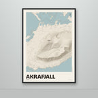 Akrafjall – Sandur, lúpínufjólublár