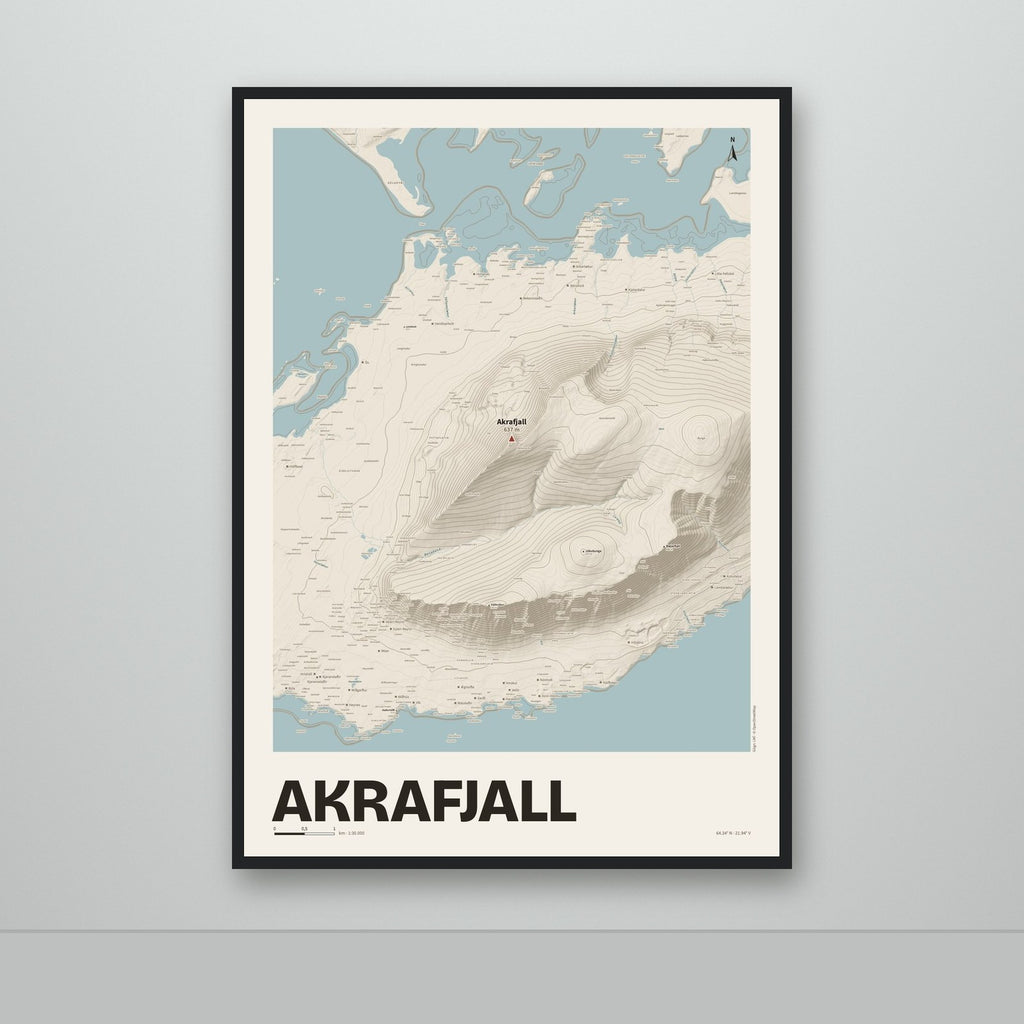 Akrafjall – Sandur, rauður