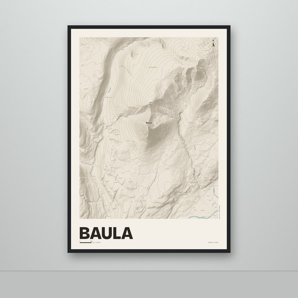 Baula – Sandur, rauður