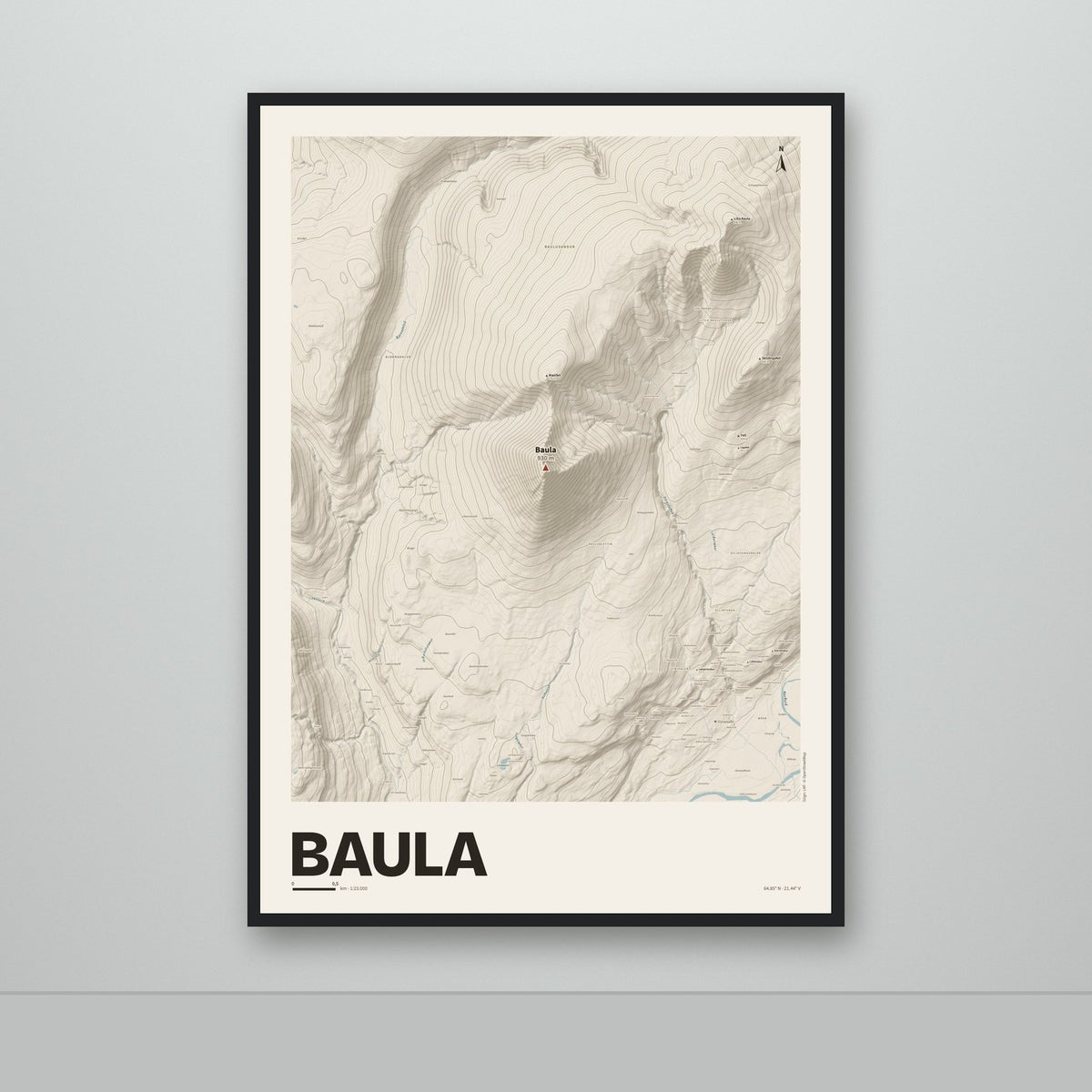 Baula – Sandur, rauður