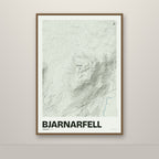 Bjarnarfell – Mosi, blár