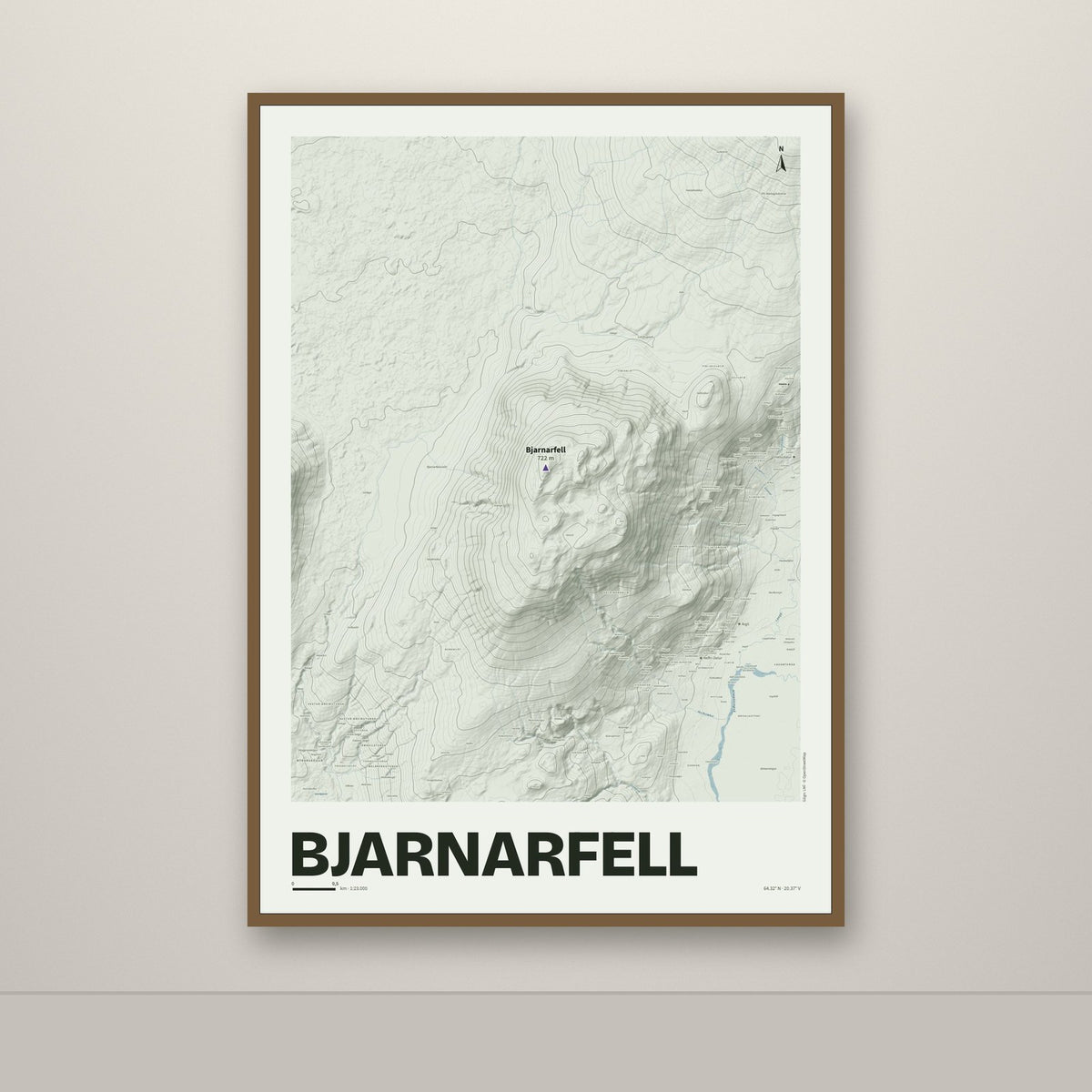Bjarnarfell – Mosi, lúpínufjólublár