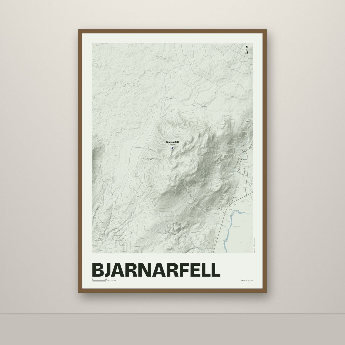 Bjarnarfell – Mosi, lúpínufjólublár