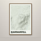 Bjarnarfell – Mosi, rauður