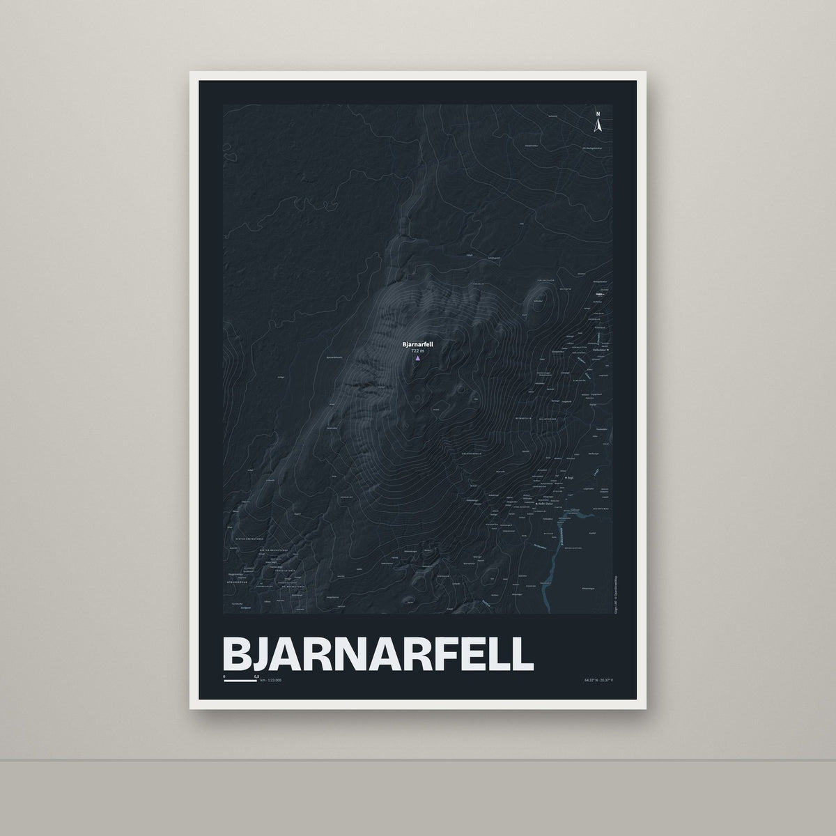 Bjarnarfell – Nótt, lúpínufjólublár