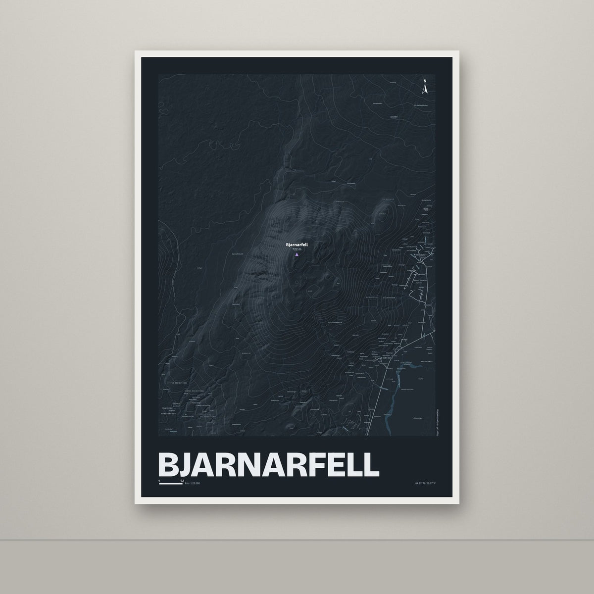 Bjarnarfell – Nótt, lúpínufjólublár