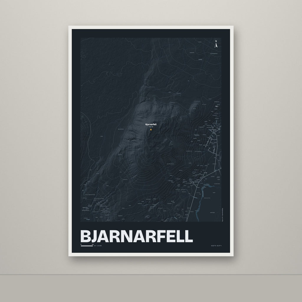 Bjarnarfell – Nótt, okkurgulur