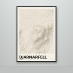 Bjarnarfell – Sandur, blár