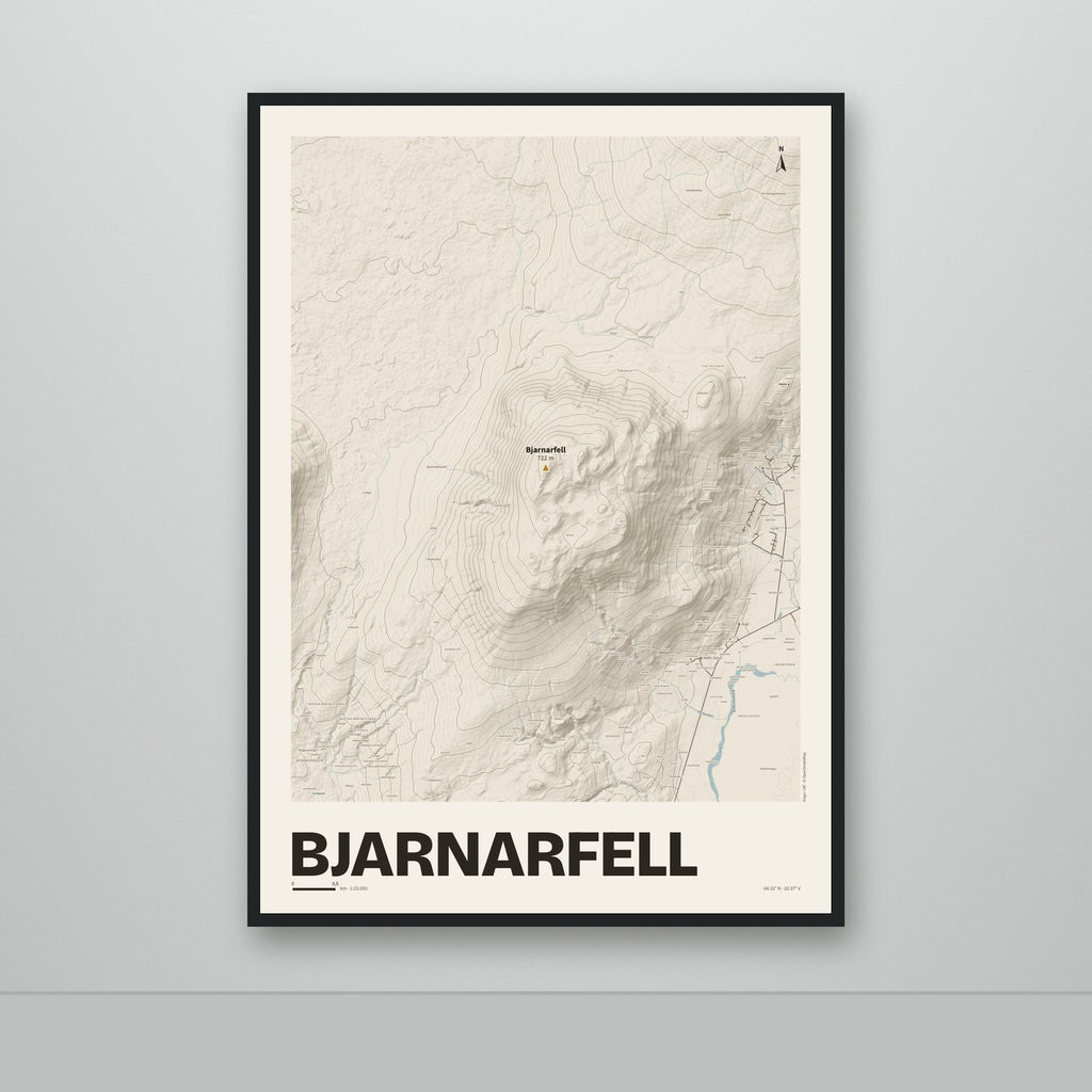 Bjarnarfell – Sandur, okkurgulur