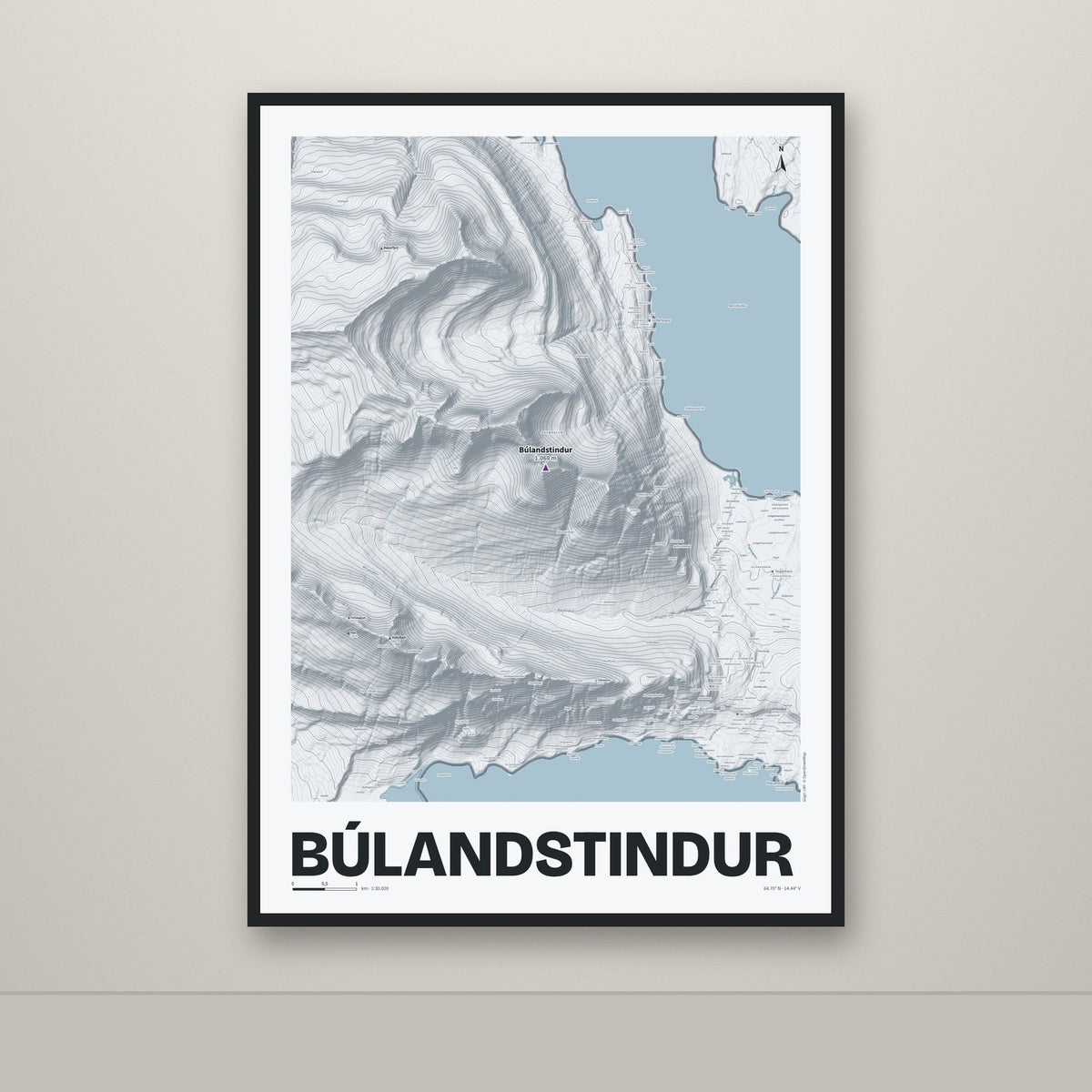Búlandstindur – Ljóst, lúpínufjólublár