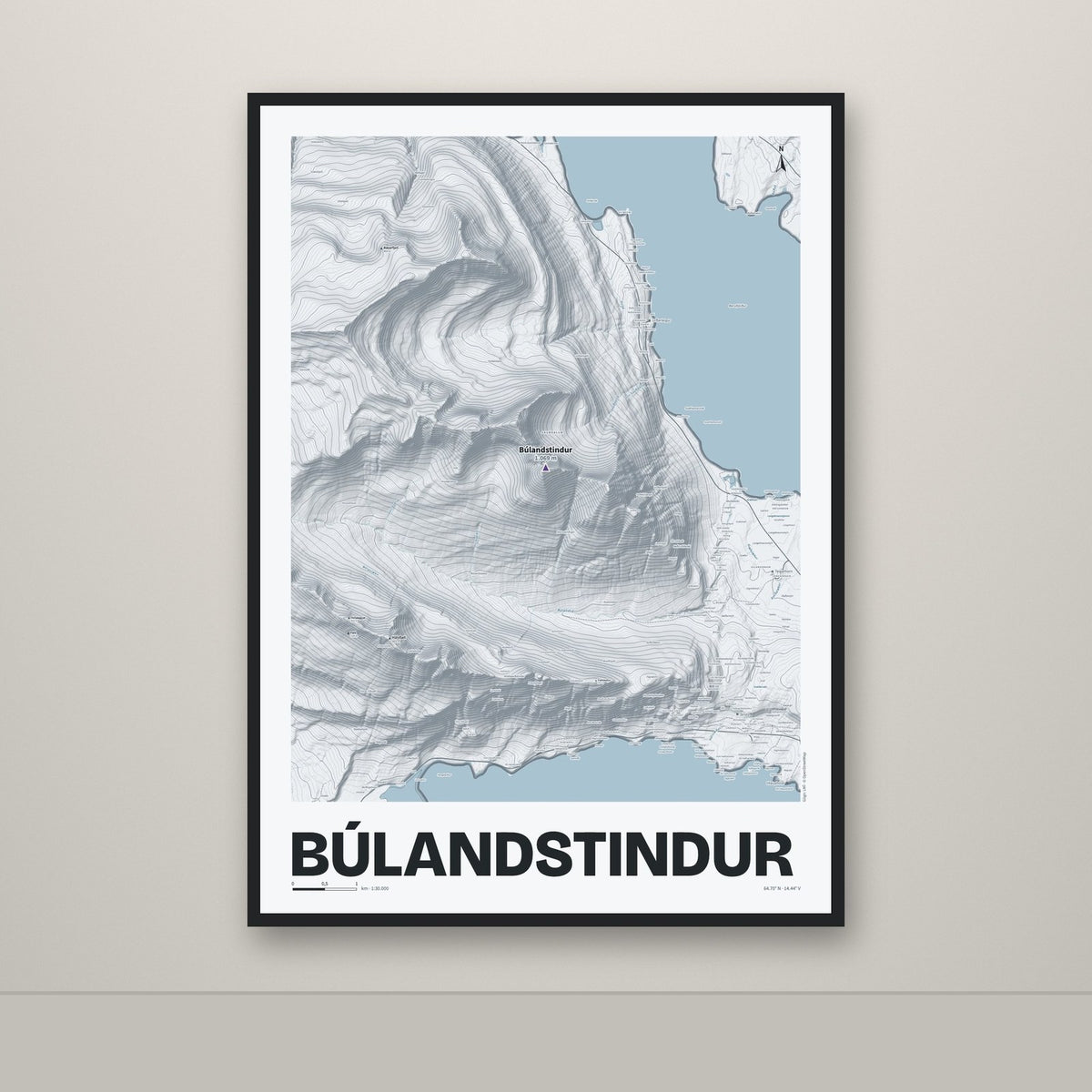 Búlandstindur – Ljóst, lúpínufjólublár