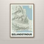 Búlandstindur – Mosi, lúpínufjólublár