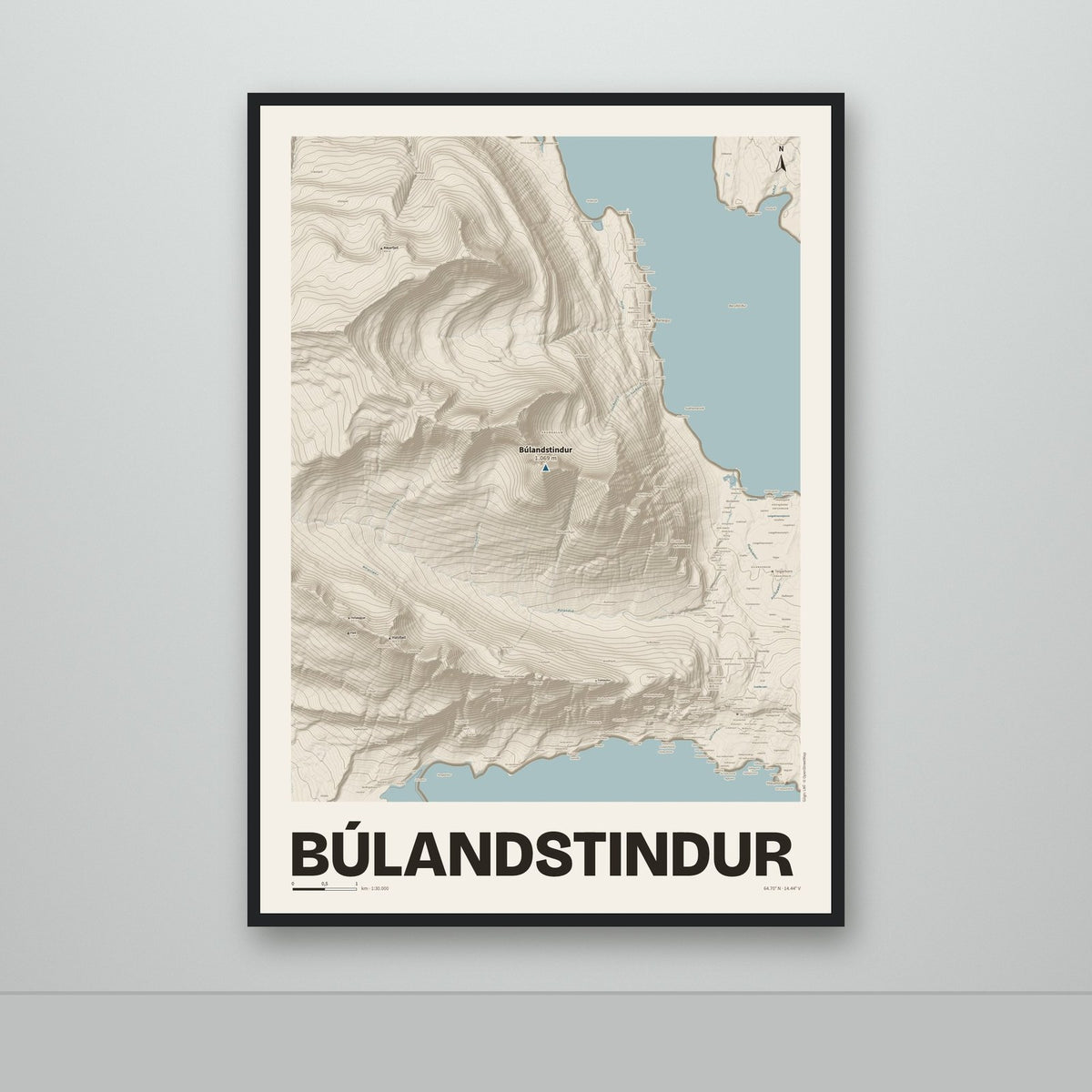 Búlandstindur – Sandur, blár