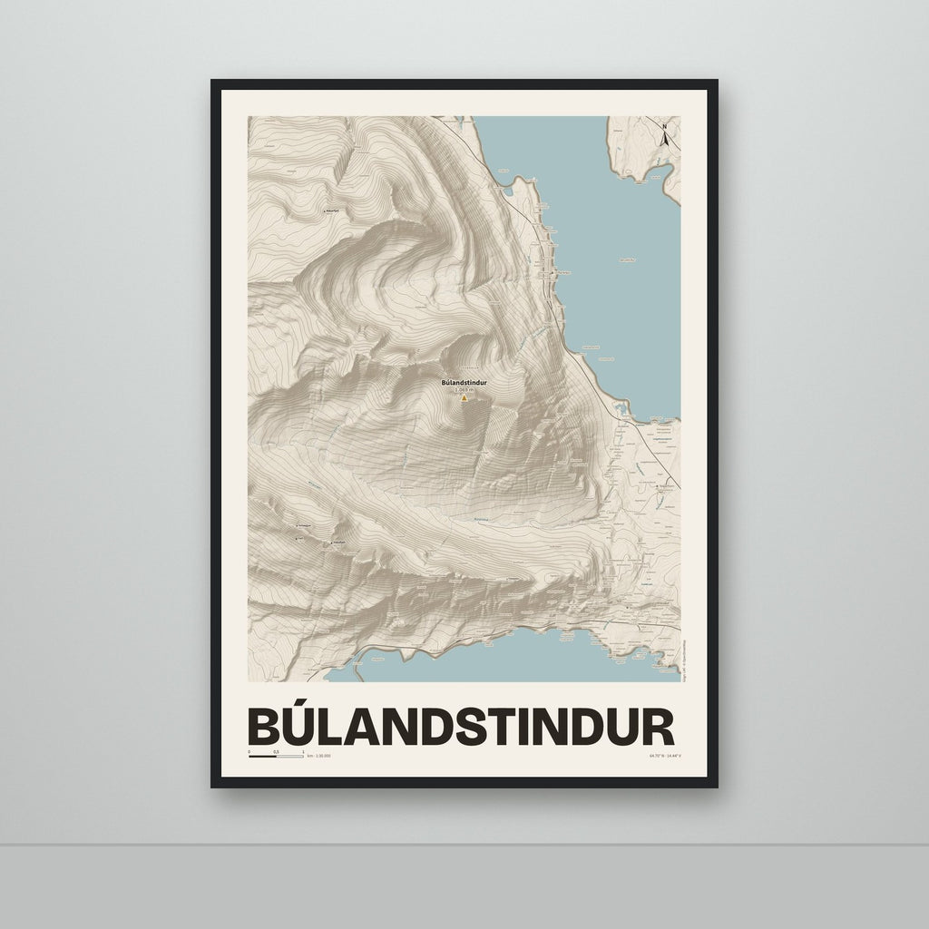 Búlandstindur – Sandur, okkurgulur