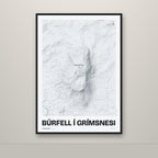 Búrfell í Grímsnesi – Ljóst, lúpínufjólublár