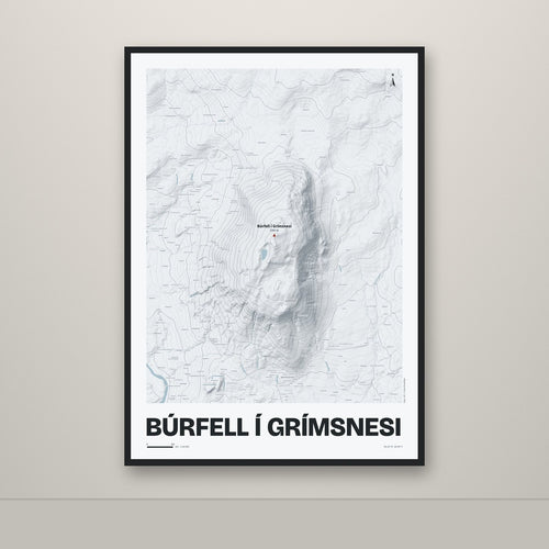 Búrfell í Grímsnesi – Ljóst, rauður