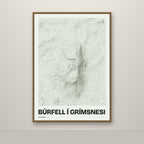 Búrfell í Grímsnesi – Mosi, lúpínufjólublár