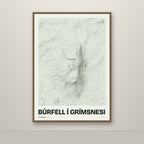 Búrfell í Grímsnesi – Mosi, okkurgulur