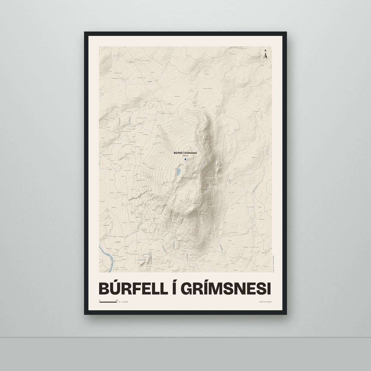 Búrfell í Grímsnesi – Sandur, blár