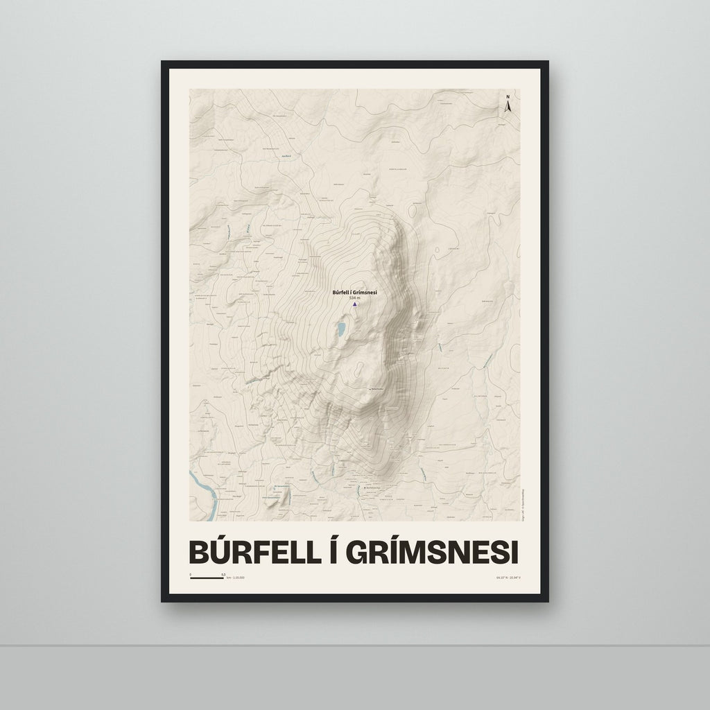 Búrfell í Grímsnesi – Sandur, lúpínufjólublár