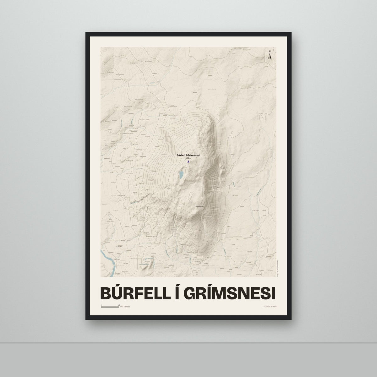 Búrfell í Grímsnesi – Sandur, lúpínufjólublár