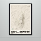 Búrfell í Grímsnesi – Sandur, okkurgulur
