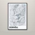 Dyrfjöll – Ljóst, rauður