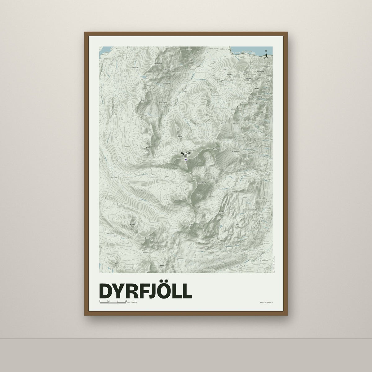 Dyrfjöll – Mosi, lúpínufjólublár