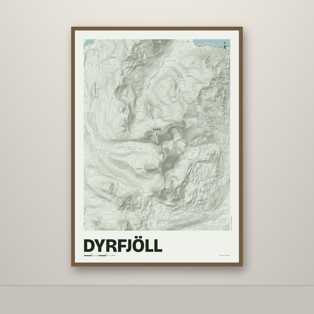 Dyrfjöll – Mosi, rauður