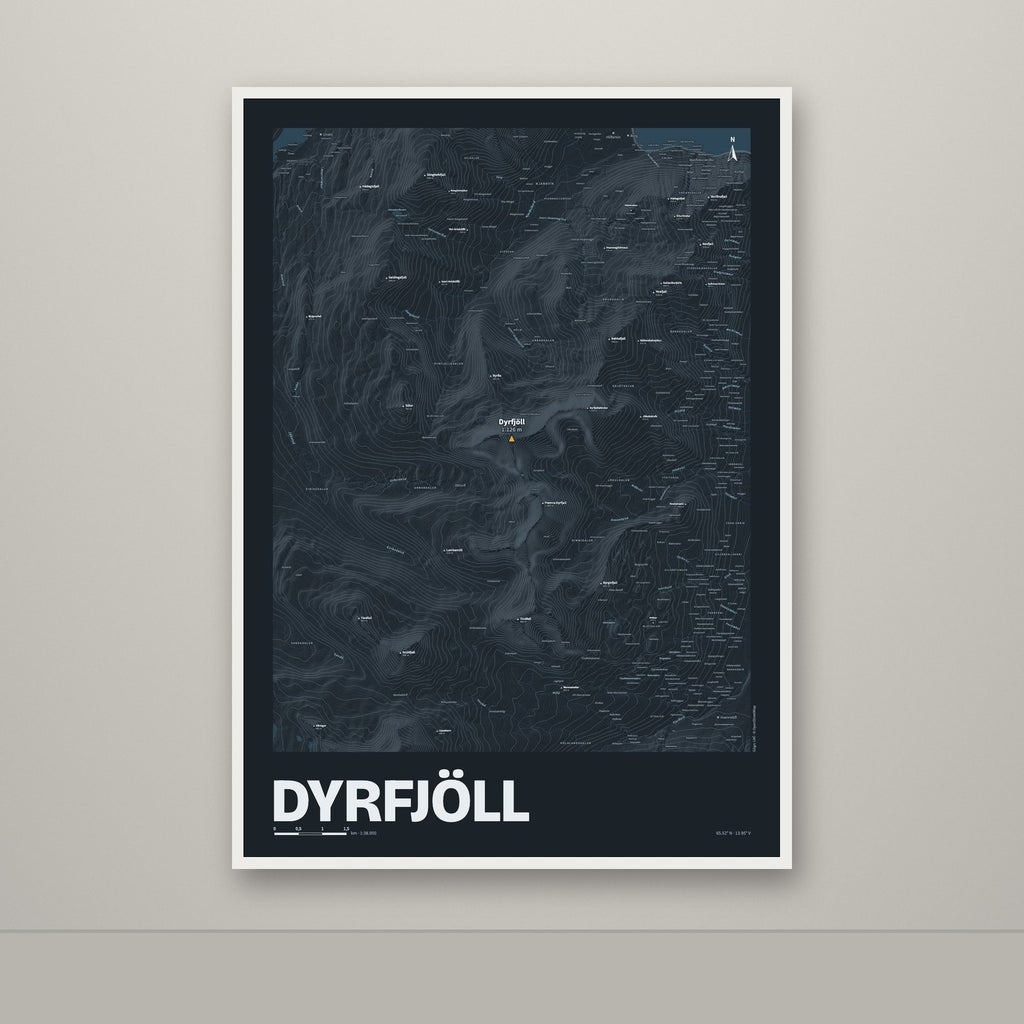 Dyrfjöll – Nótt, okkurgulur
