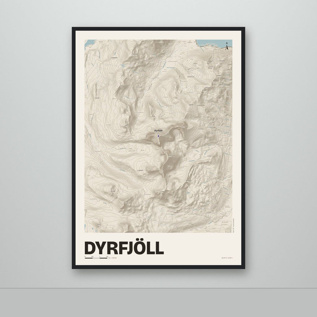 Dyrfjöll – Sandur, lúpínufjólublár