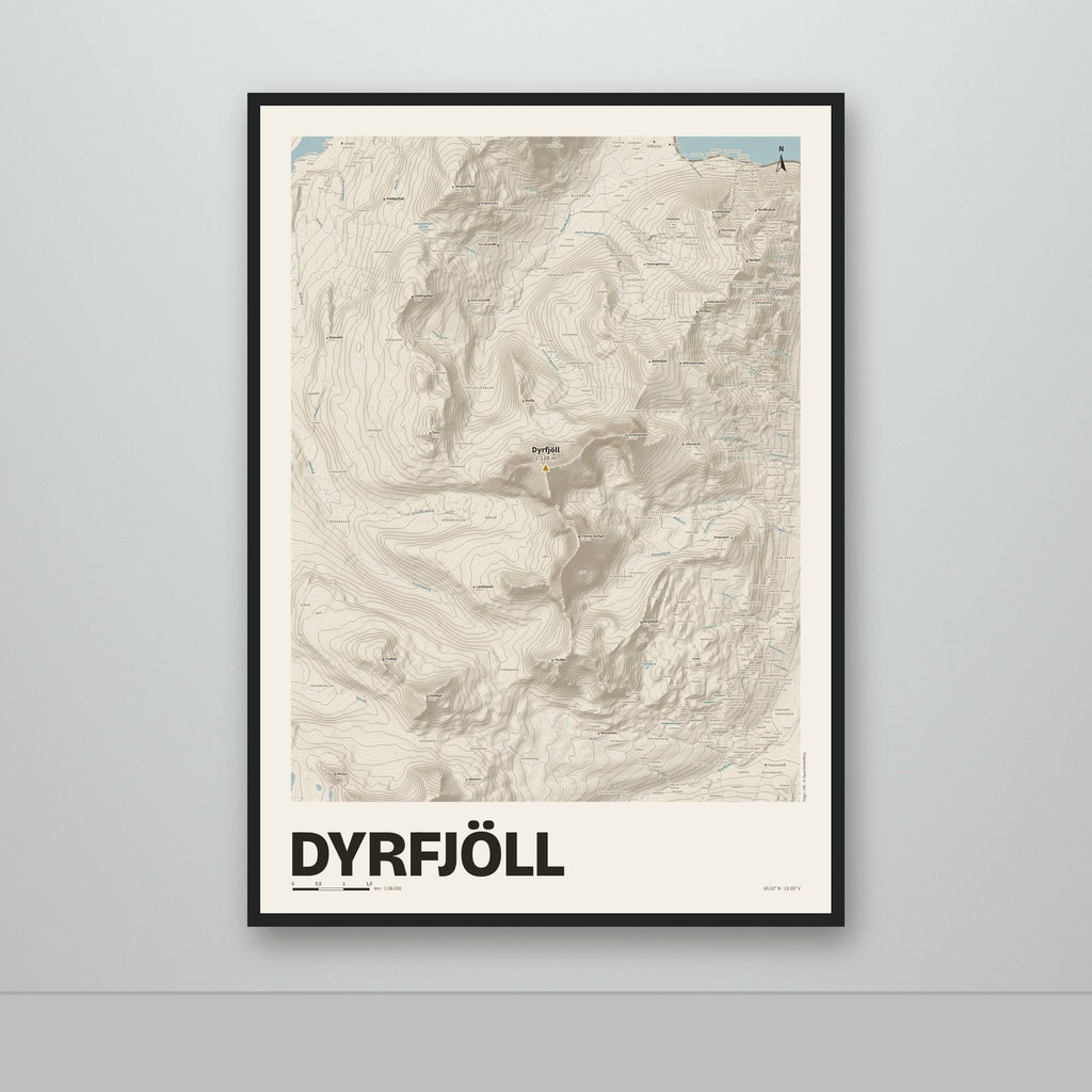 Dyrfjöll – Sandur, okkurgulur