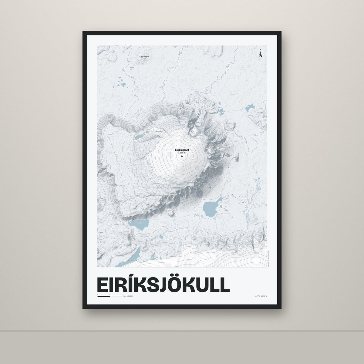 Eiríksjökull – Ljóst, lúpínufjólublár