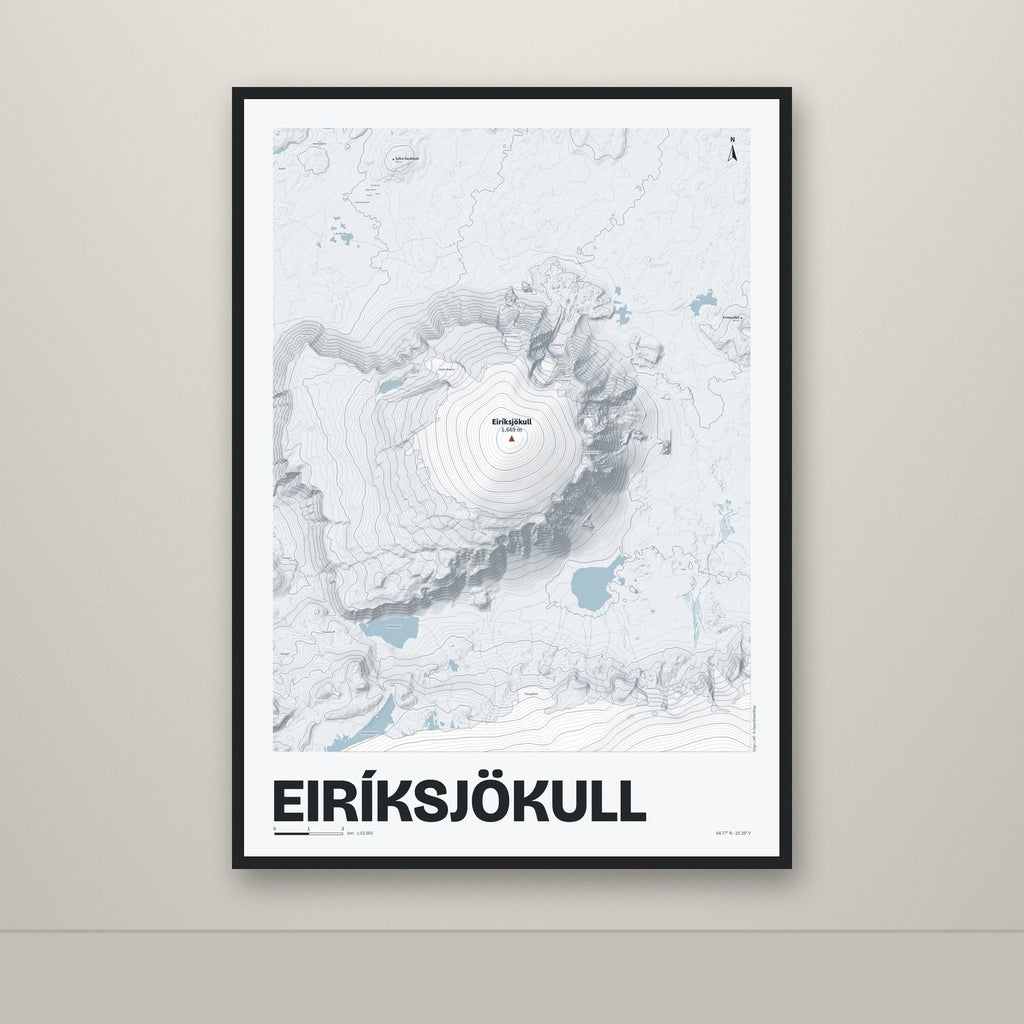 Eiríksjökull – Ljóst, rauður