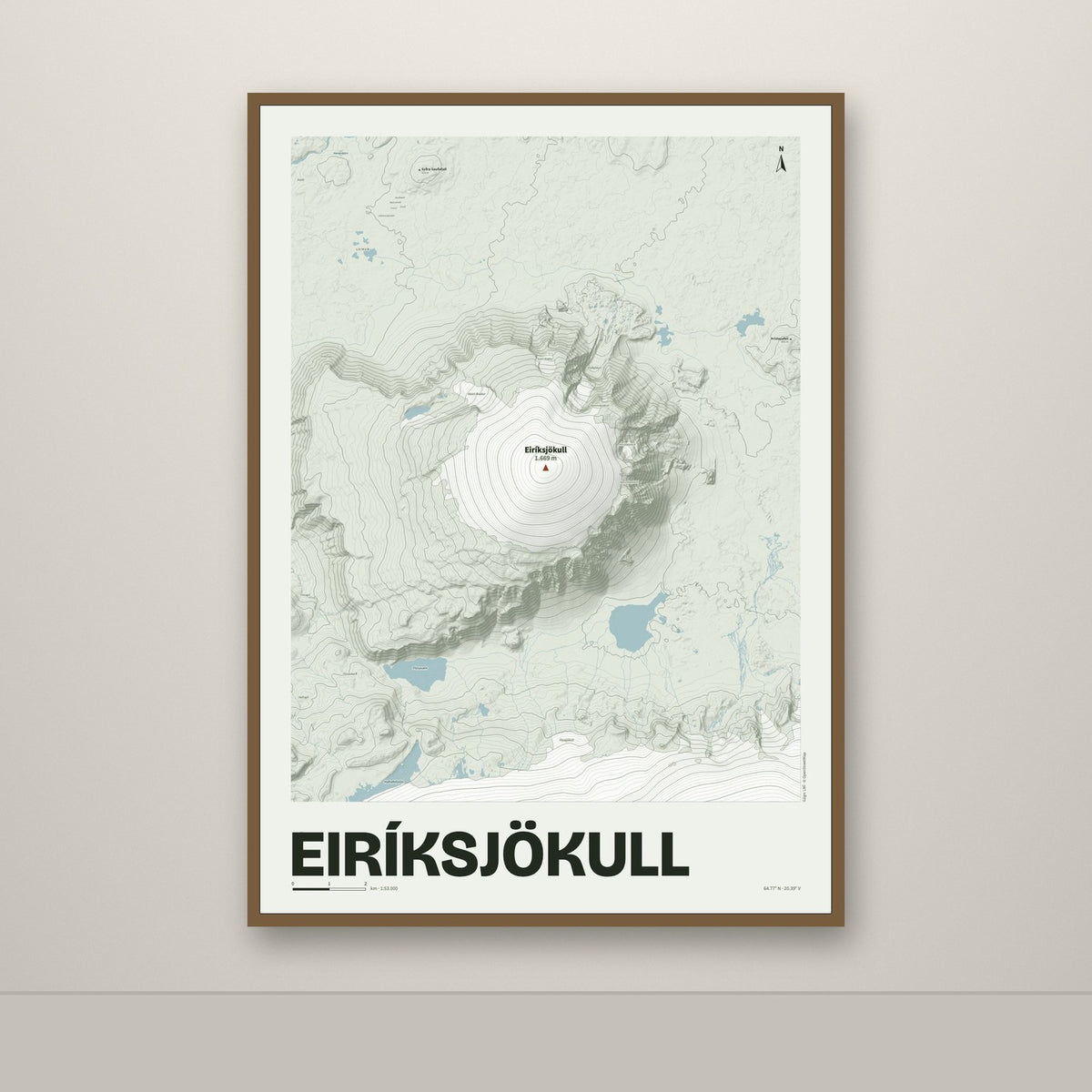 Eiríksjökull – Mosi, rauður