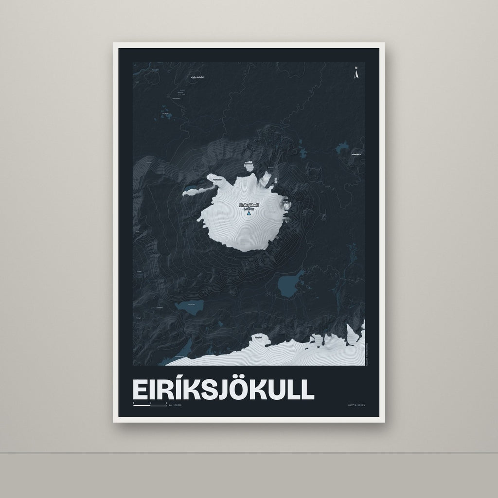 Eiríksjökull – Nótt, blár