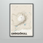 Eiríksjökull – Sandur, blár