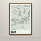 Esja – Mosi, blár
