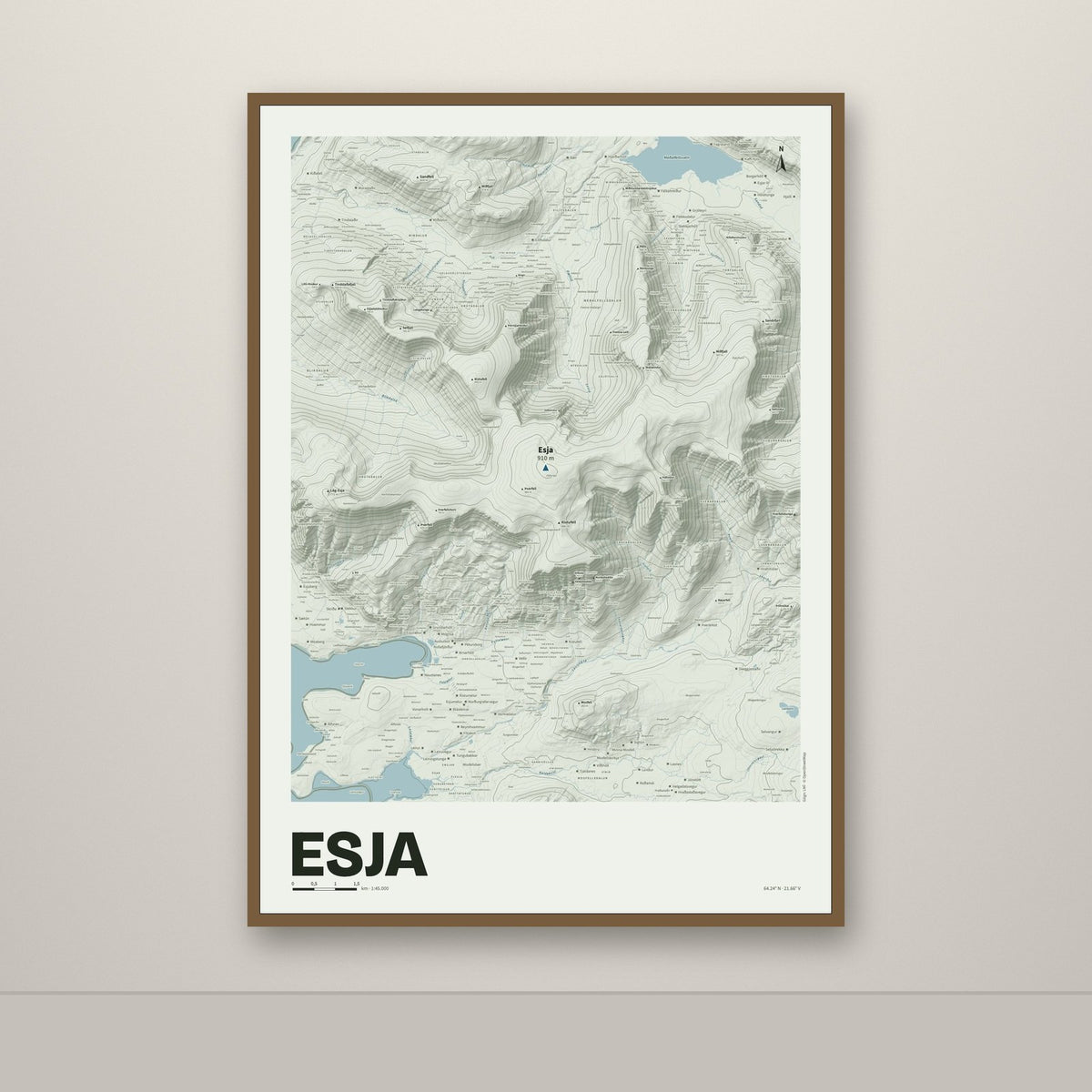 Esja – Mosi, blár