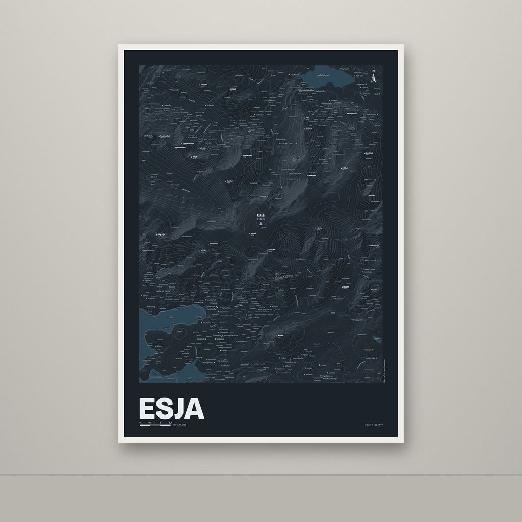 Esja – Nótt, lúpínufjólublár