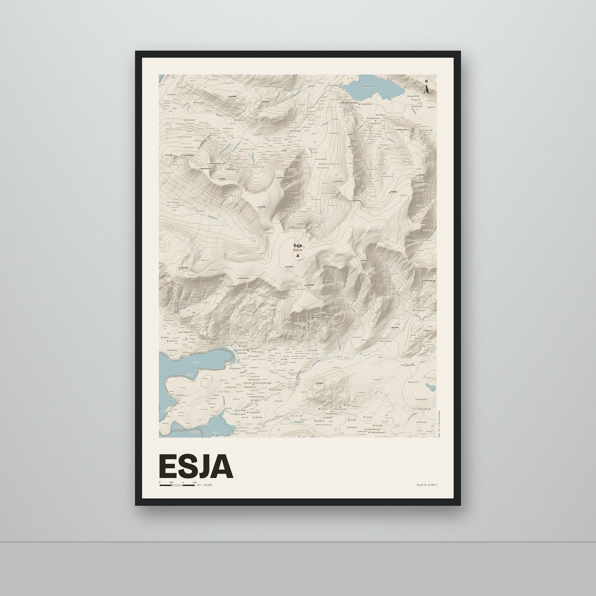 Esja – Sandur, rauður