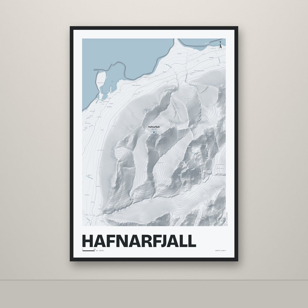 Hafnarfjall – Ljóst, blár