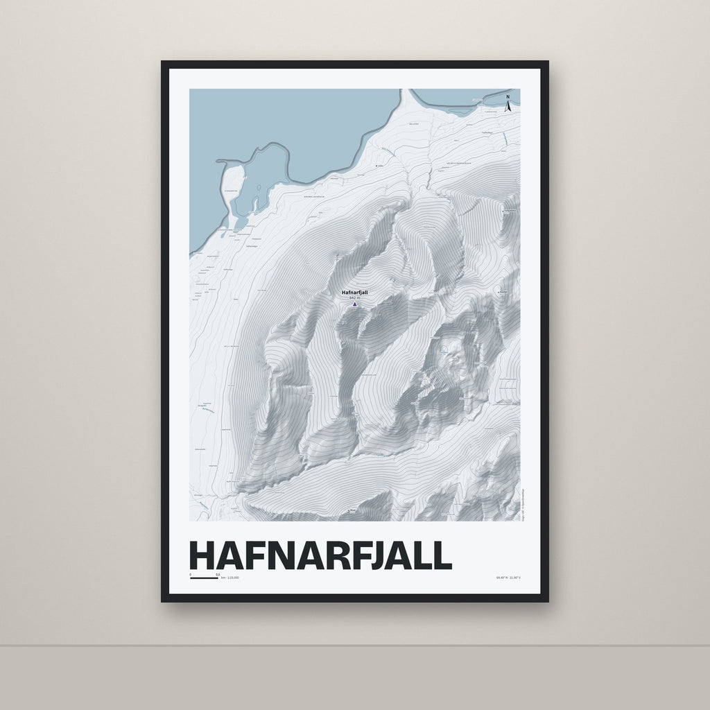 Hafnarfjall – Ljóst, lúpínufjólublár