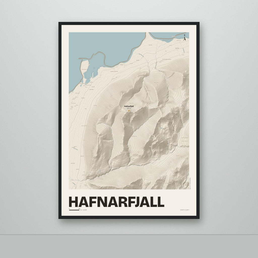 Hafnarfjall – Sandur, okkurgulur
