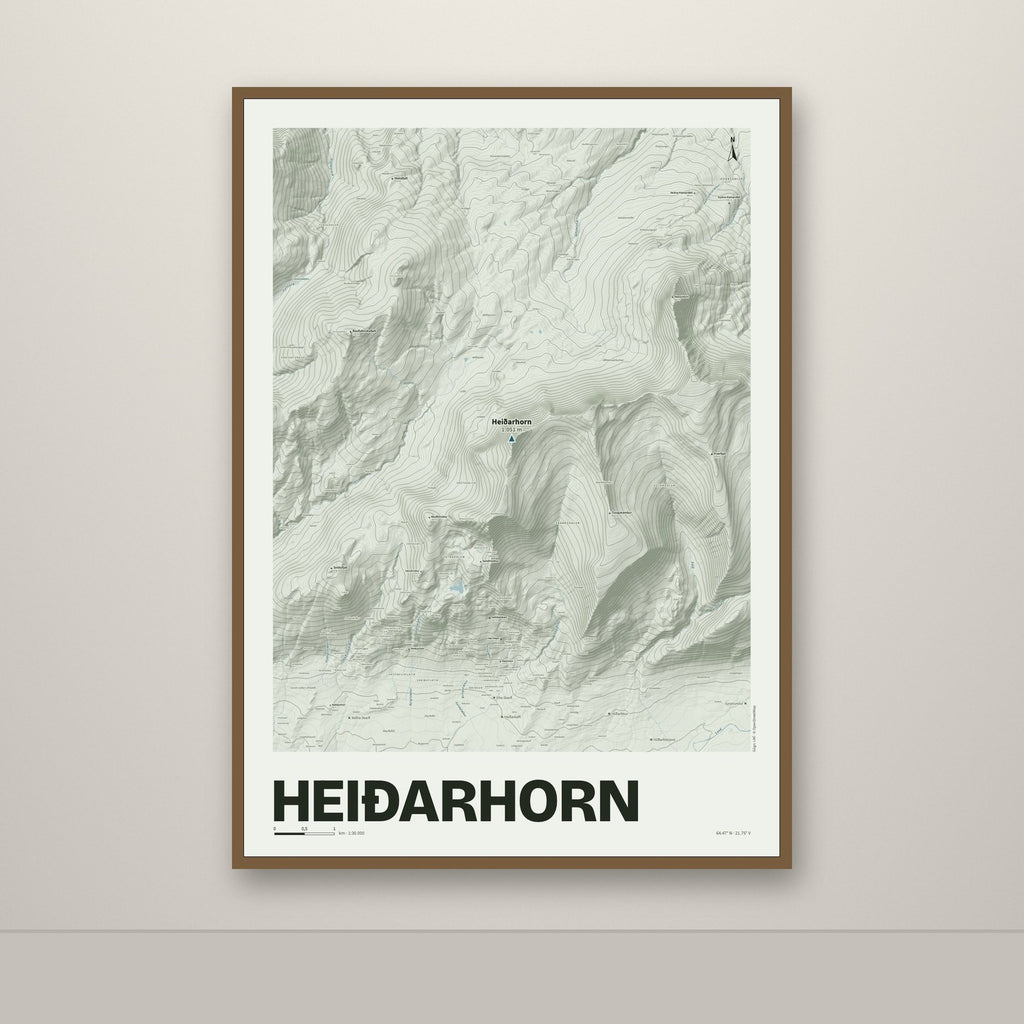 Heiðarhorn – Mosi, blár