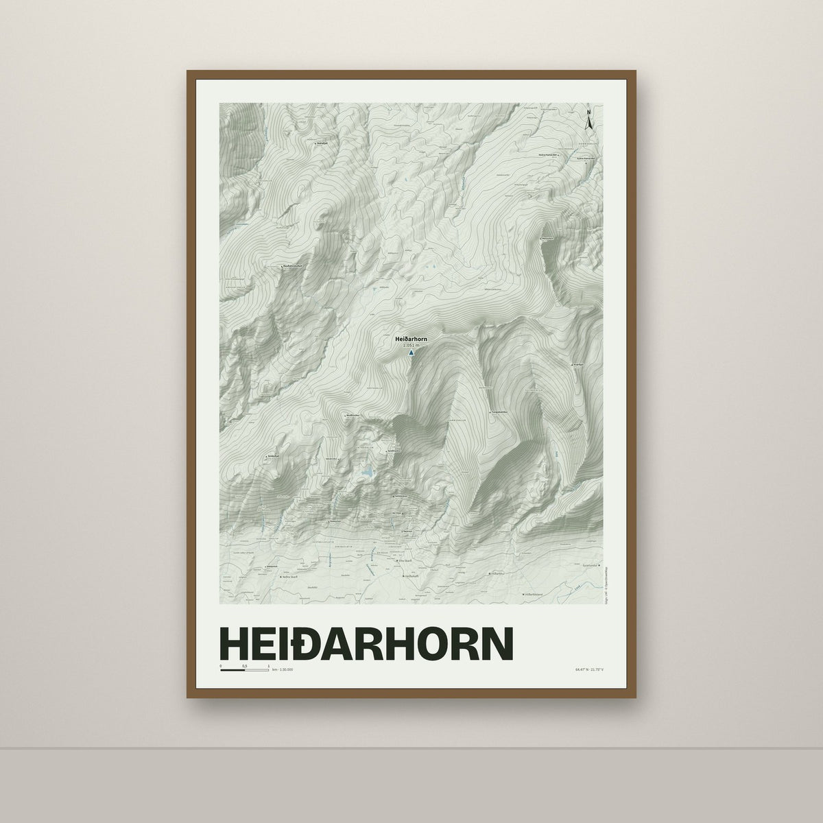Heiðarhorn – Mosi, blár